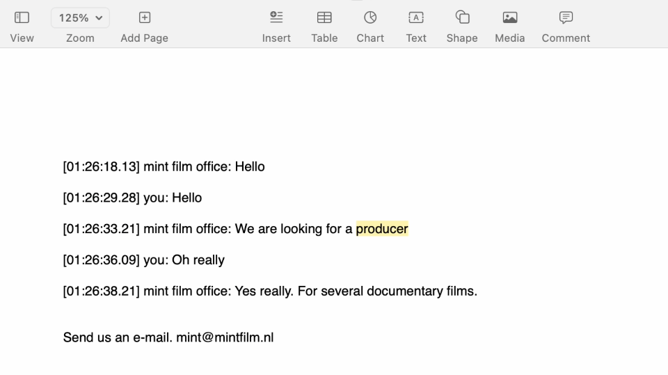 producer